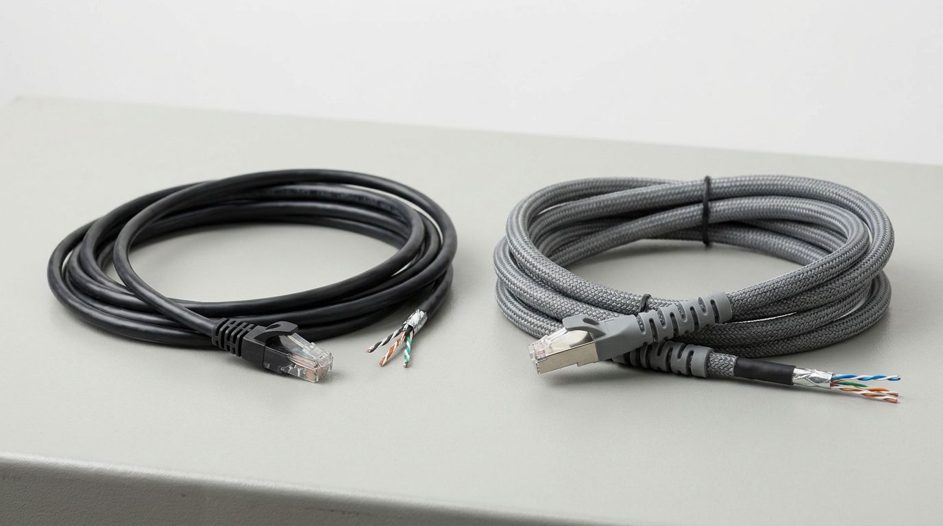What is flexible vs continuous flex ethernet cable?