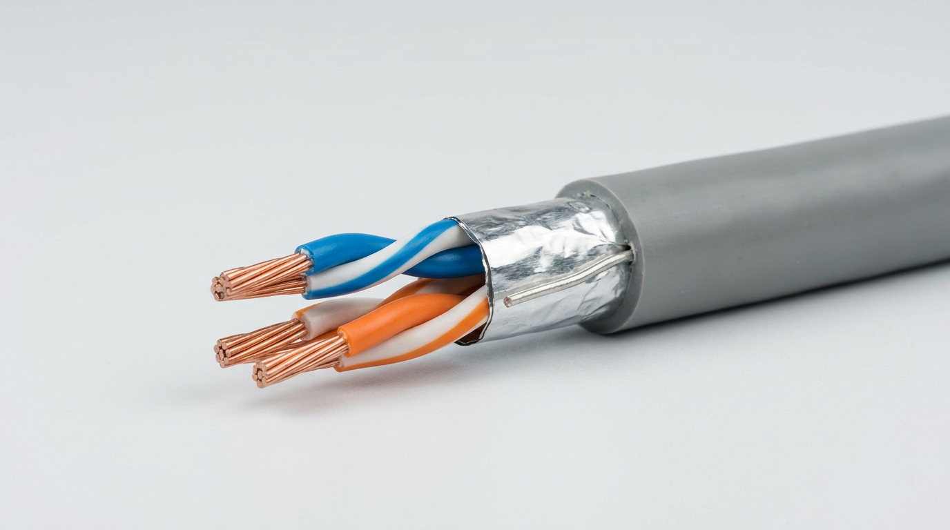 How Does 2 pair twisted shielded cable，2 pair shielded cable，2 pair twisted cable uses，4 core shielded cable Work?
