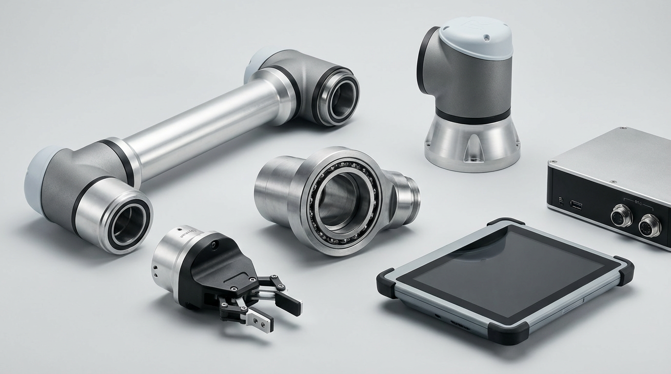 What are the 7 main parts of a robot?