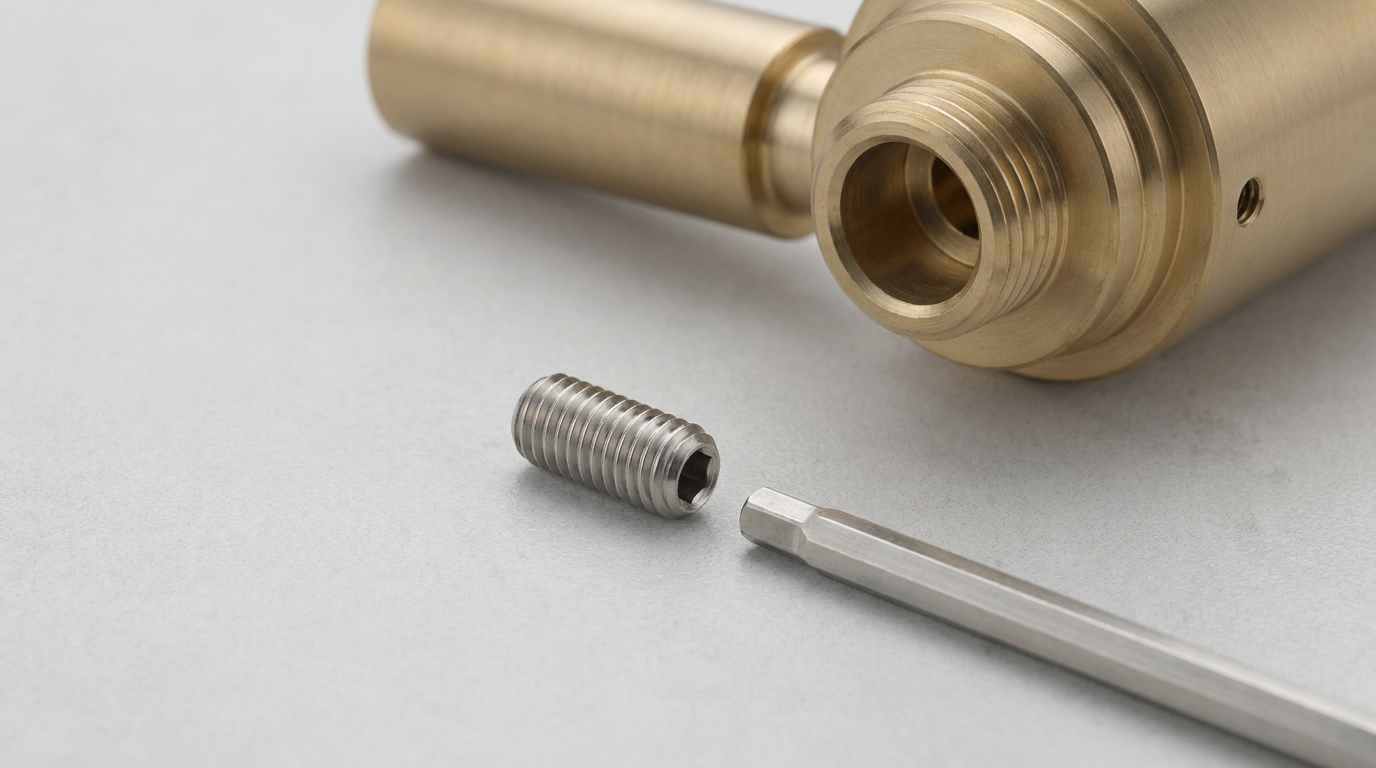 What are the benefits of set screw for delta shower handle?