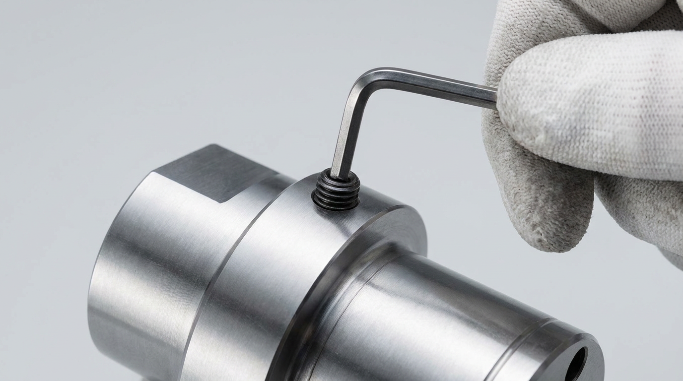 What are the benefits of tighten set screw?