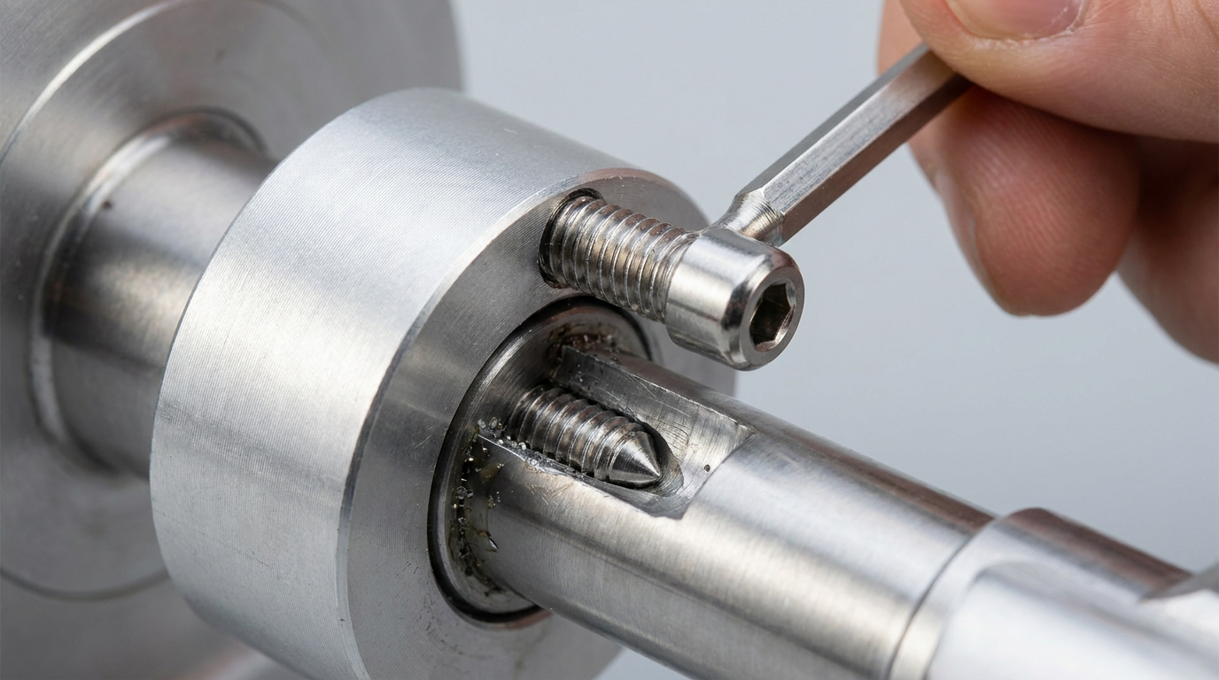 How Does tighten set screw Work?