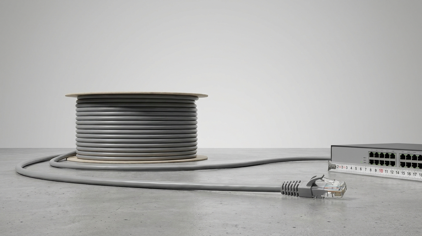 How Does Ethernet Cable Length,Ethernet Cable Length Limit,max ethernet cable length,cat6 max distance, ethernet cable too long Work?