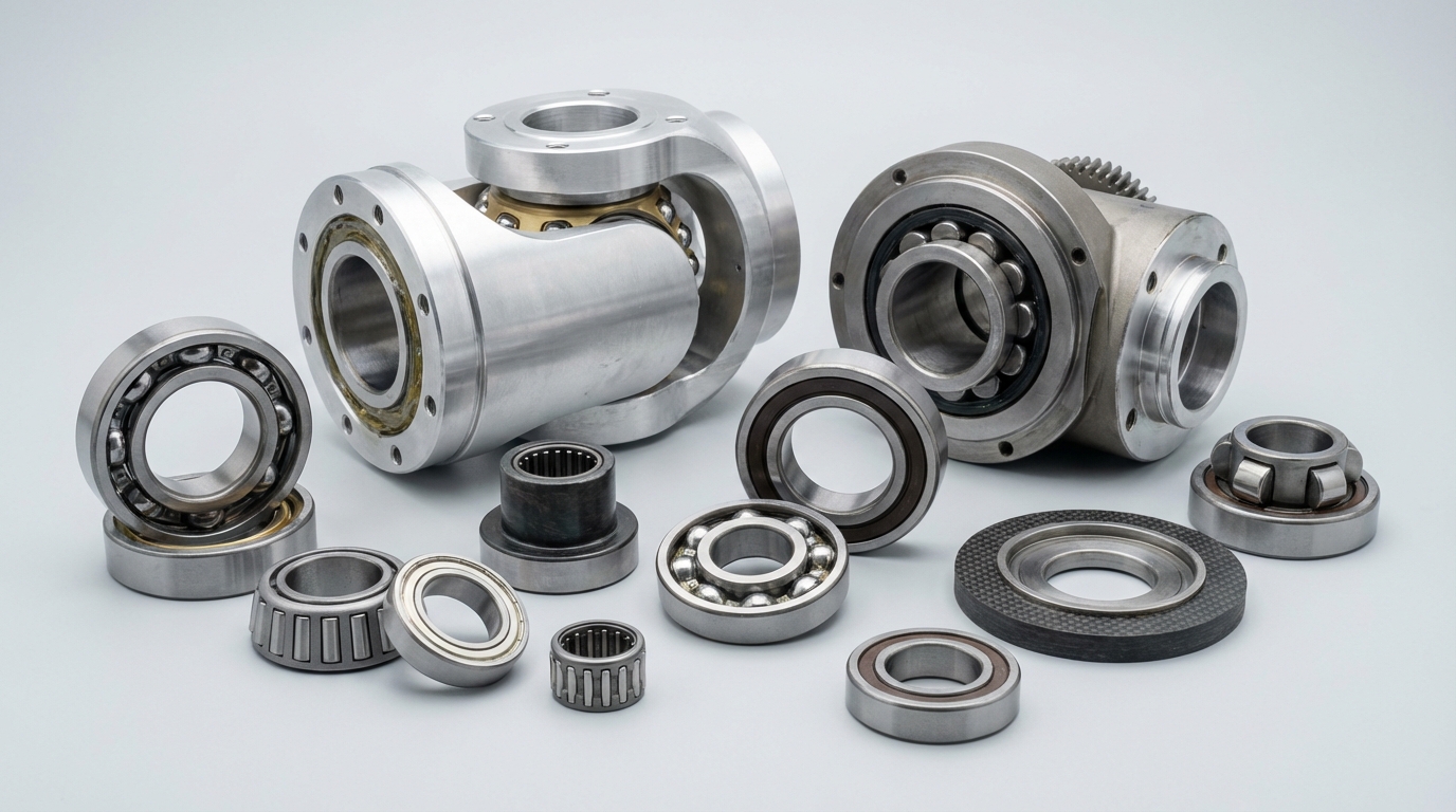 What are robot joints made of?