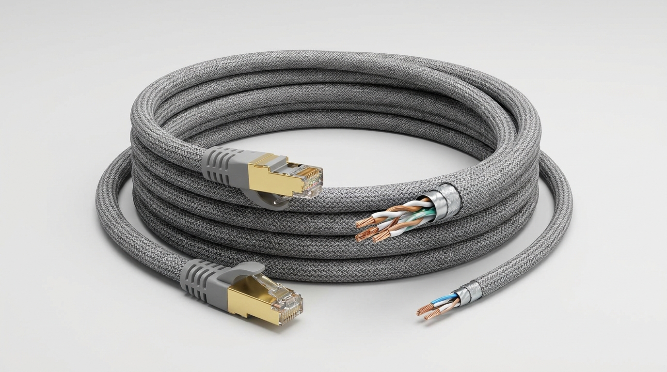 How Does Cat7 Ethernet Cable，cat7 vs cat6a， cat7 speed， is cat7 worth it Work?