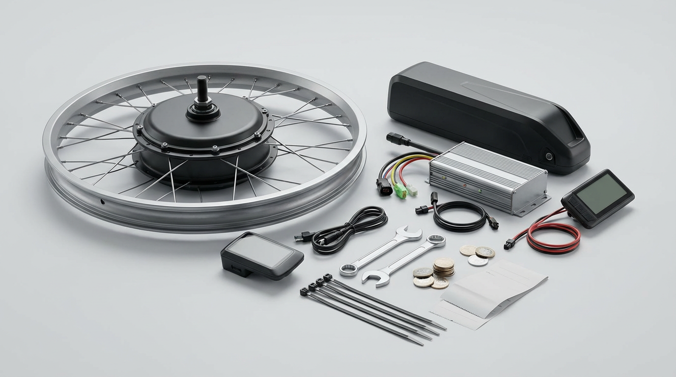 How much does it cost to install an ebike conversion kit?